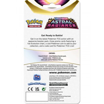 Pokémon Sword & Shield: Astral Radiance Swampert Premium Checklane kortų papildymas (anglų k.)